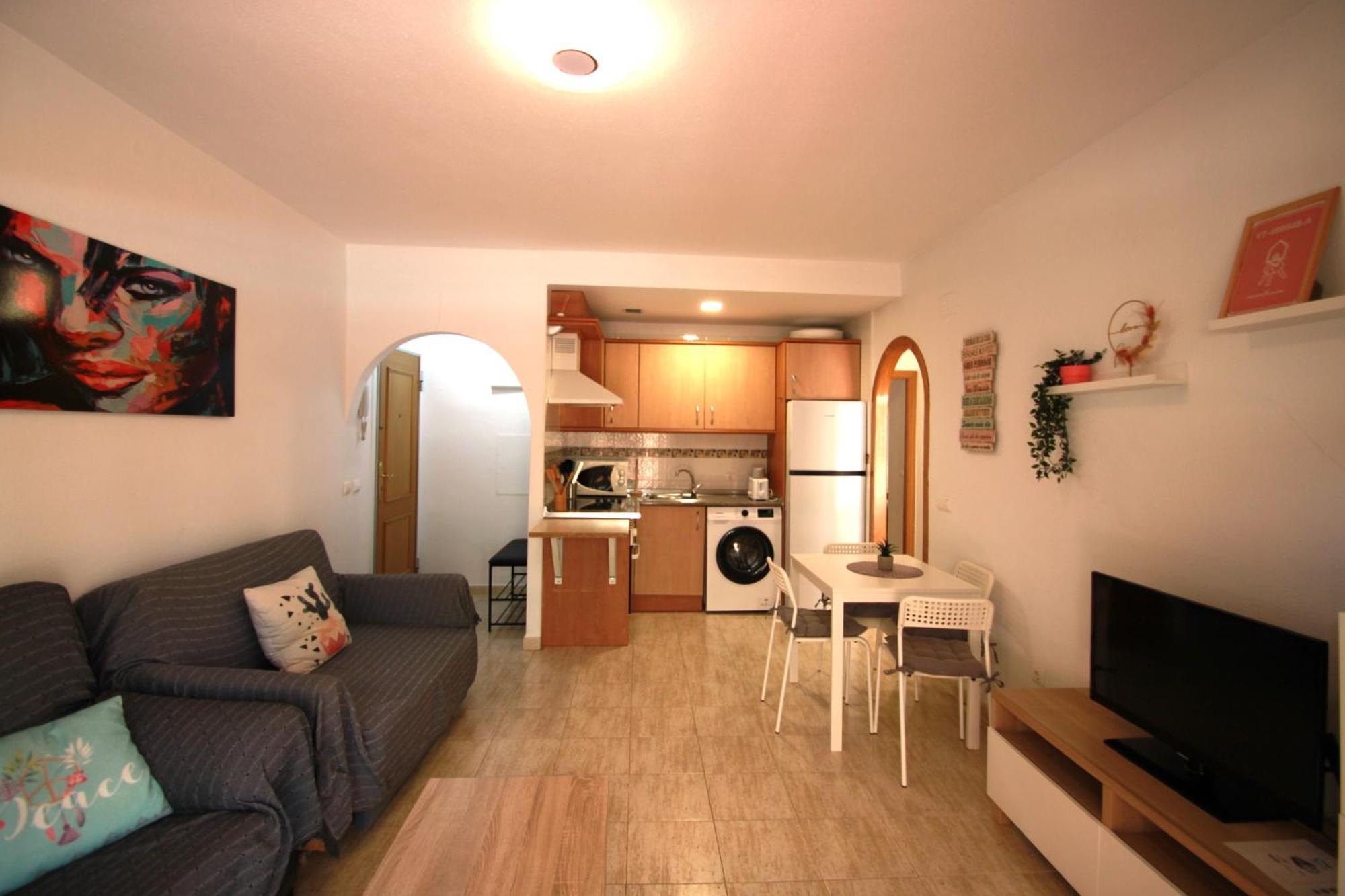 Apartamento Casaturis En Los Arenales Del Sol Ar102 Con Terraza Y Piscina 외부 사진